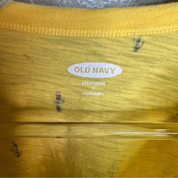Old Navy Yellow Cactus Shirt - Picture 5 of 5